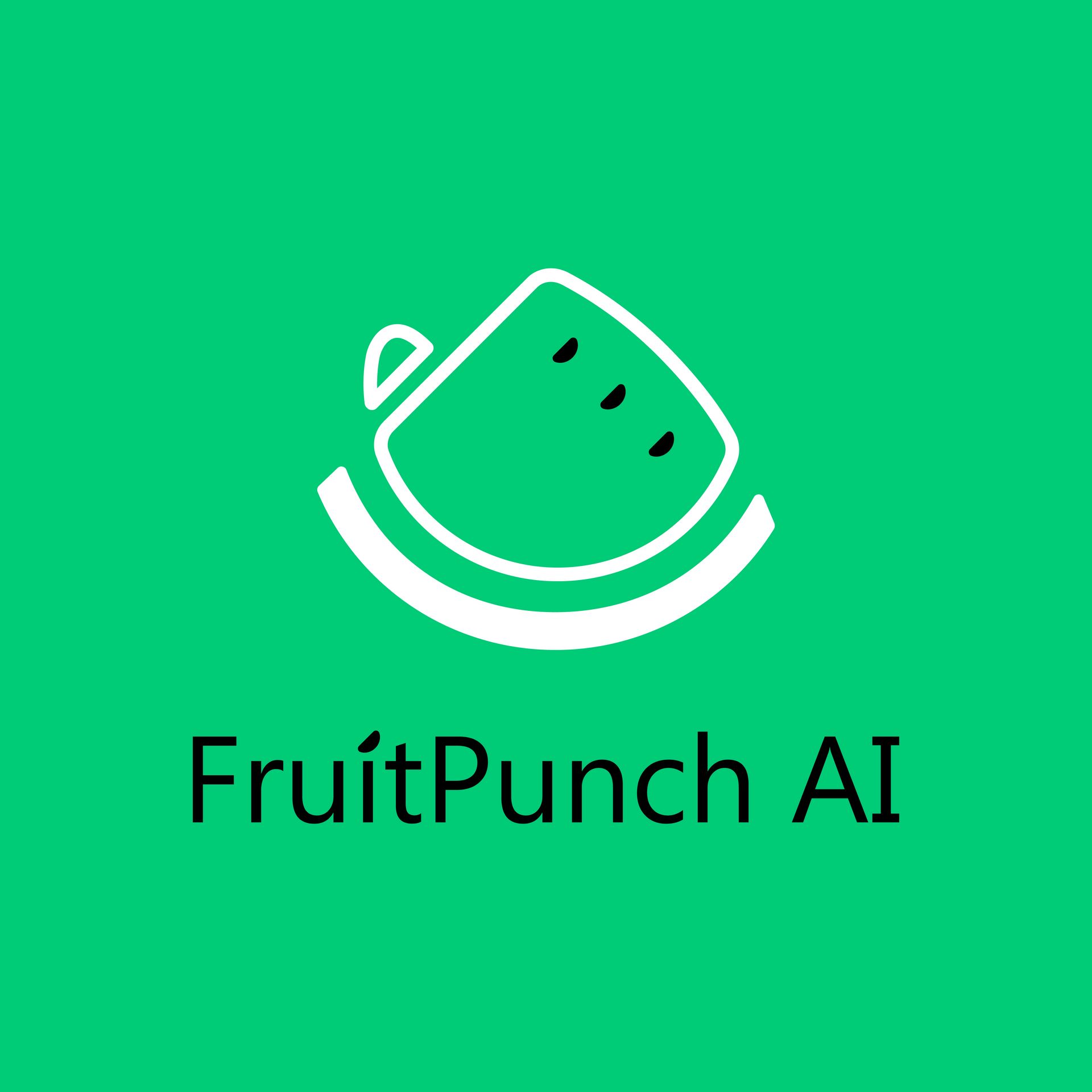 Fruitpunch Ai Logo Green 4kpx